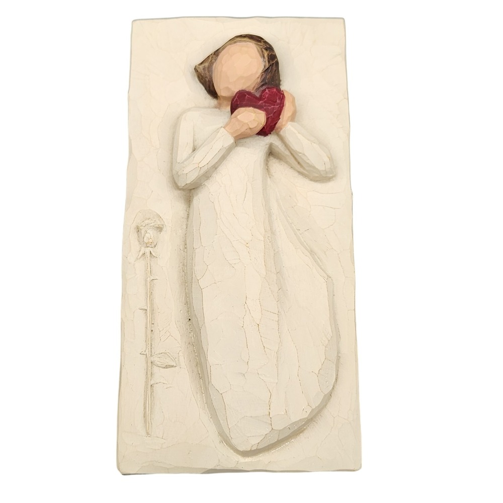 Willow Tree From the Heart Wall Plaque Susan Lordi Demdaco 2002 Heartfelt Love